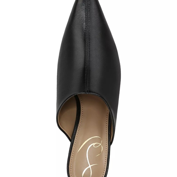 Sam Edelman Black kitten heel mules “Skya” - Picture 5 of 9